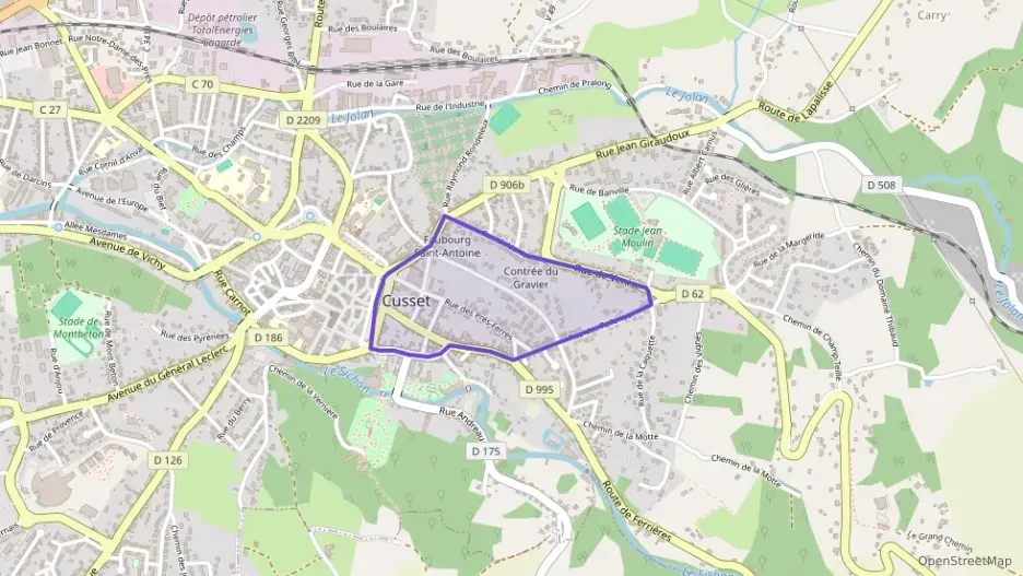 Appartement 76 m² quatre pièces à vendre à Cusset