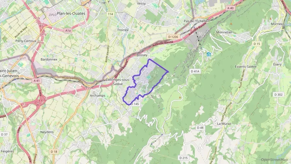 Appartement 35 m² une piece à vendre à Collonges-sous-Salève