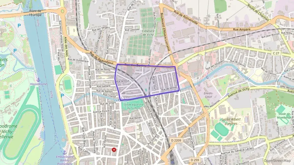 Appartement 68 m² trois pièces à vendre à Vichy Appartement 68 m² trois pièces à vendre à Vichy