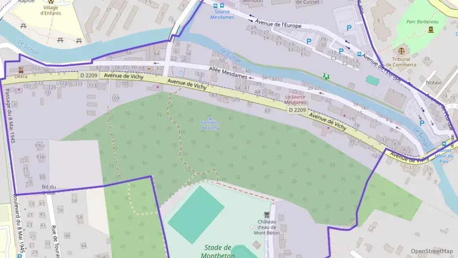 Appartement 27 m² une piece à vendre à Cusset Appartement 27 m² une piece à vendre à Cusset