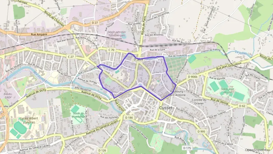 Appartement 43 m² deux pieces à vendre à Cusset