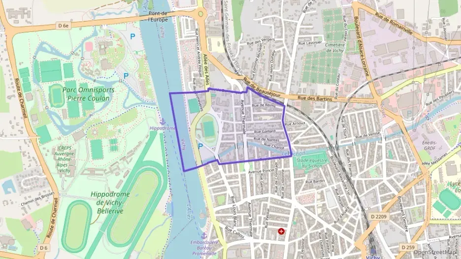 Appartement 93 m² quatre pièces à vendre à Vichy Appartement 93 m² quatre pièces à vendre à Vichy