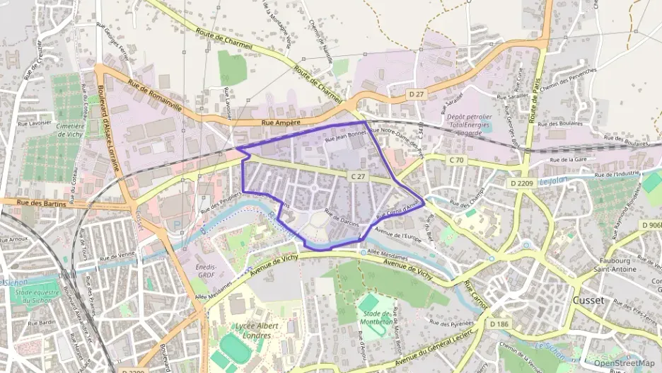 Appartement 55 m² trois pièces à vendre à Cusset Appartement 55 m² trois pièces à vendre à Cusset