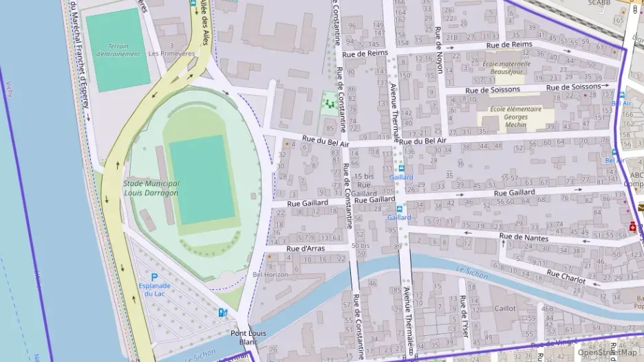 Appartement 66 m² quatre pièces à vendre à Vichy