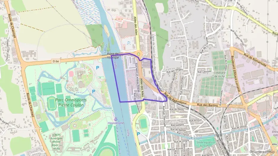 Appartement 50 m² deux pieces à vendre à Vichy