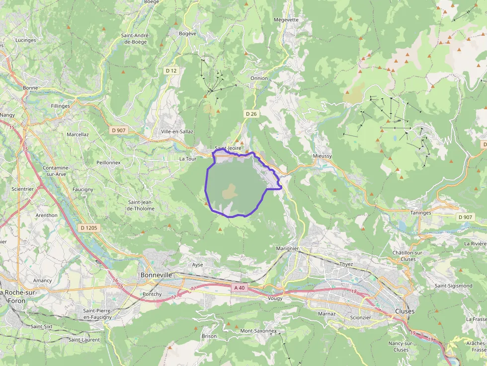 Appartement 48 m² deux pieces à vendre à Saint-Jeoire