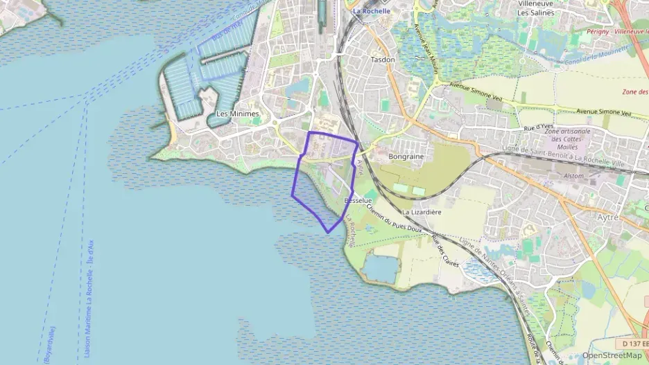 Appartement 90 m² quatre pièces à vendre à La Rochelle