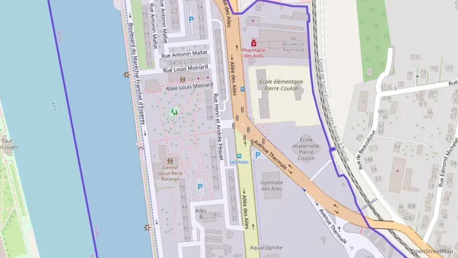 Appartement 68 m² quatre pièces à vendre à Vichy