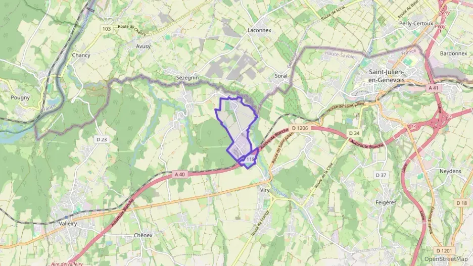 Appartement 100 m² quatre pièces à vendre à Viry Appartement 100 m² quatre pièces à vendre à Viry