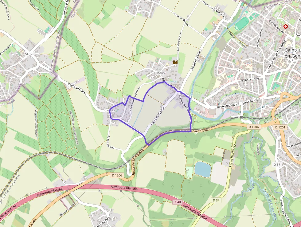 Appartement 94 m² quatre pièces à vendre à Saint-Julien-en-Genevois