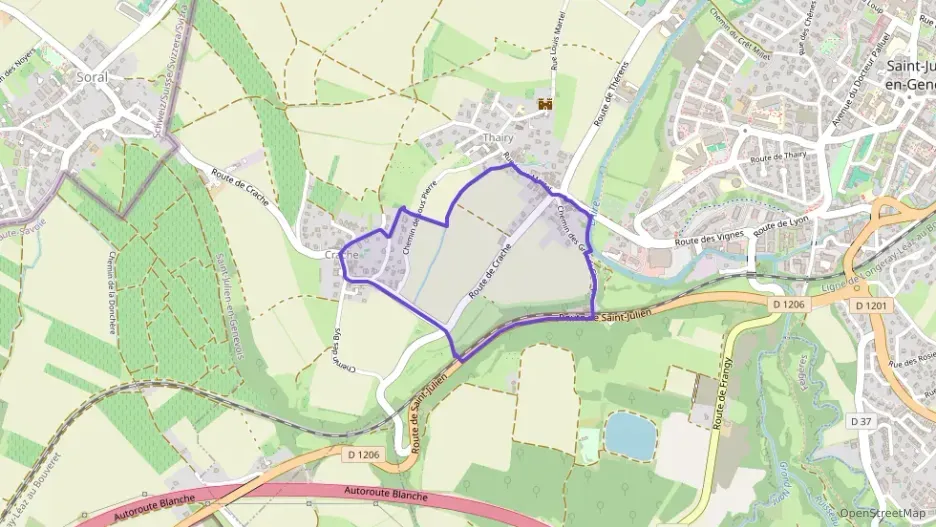 Appartement 94 m² quatre pièces à vendre à Saint-Julien-en-Genevois