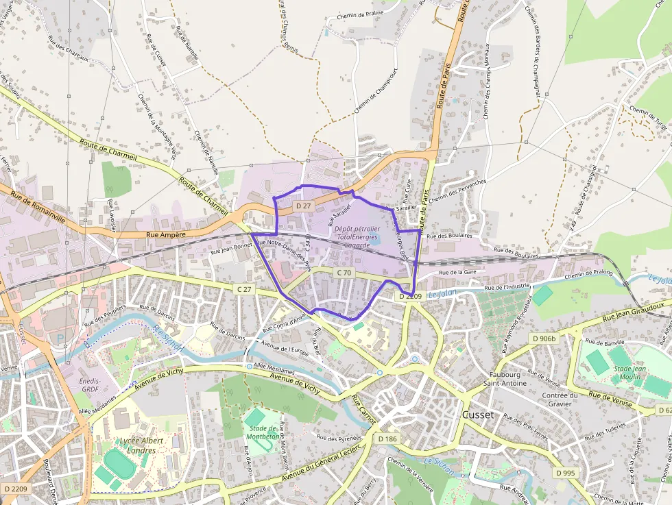 Appartement 45 m² deux pieces à vendre à Cusset