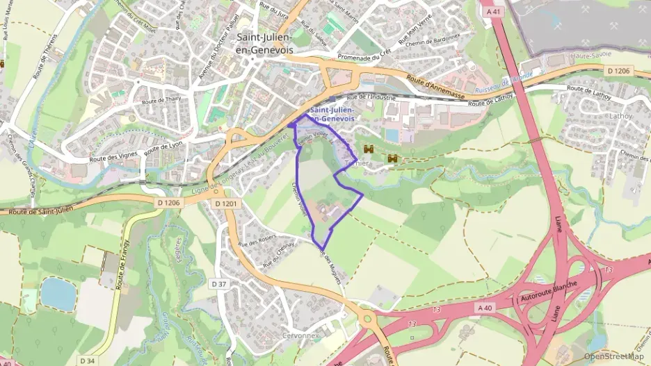 Appartement 41 m² deux pieces à vendre à Saint-Julien-en-Genevois Appartement 41 m² deux pieces à vendre à Saint-Julien-en-Genevois