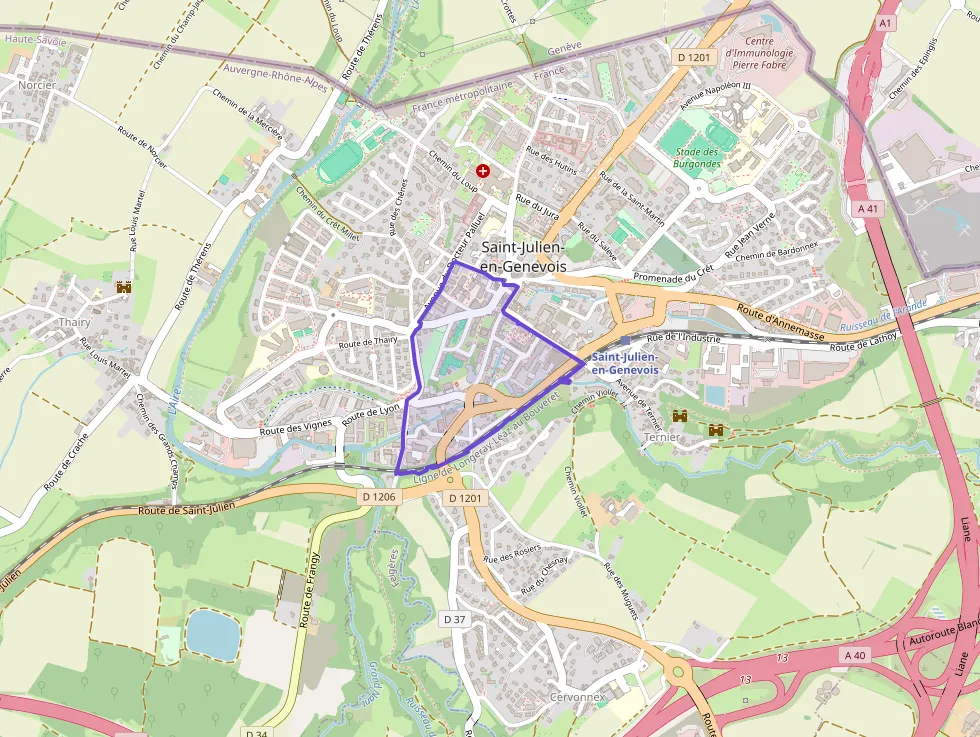 Appartement 52 m² trois pièces à vendre à Saint-Julien-en-Genevois