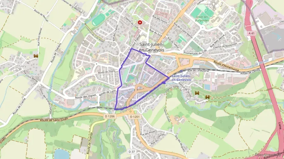 Appartement 52 m² trois pièces à vendre à Saint-Julien-en-Genevois