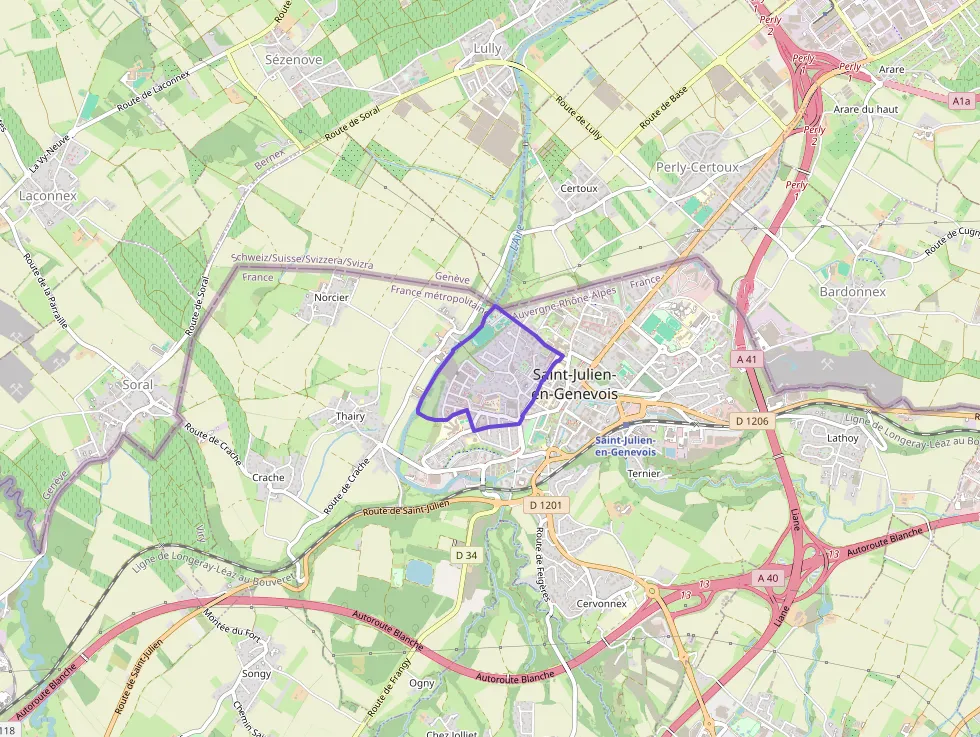 Appartement 71 m² trois pièces à vendre à Saint-Julien-en-Genevois
