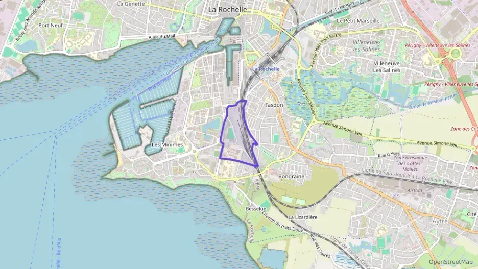 Appartement 35 m² deux pieces à vendre à La Rochelle