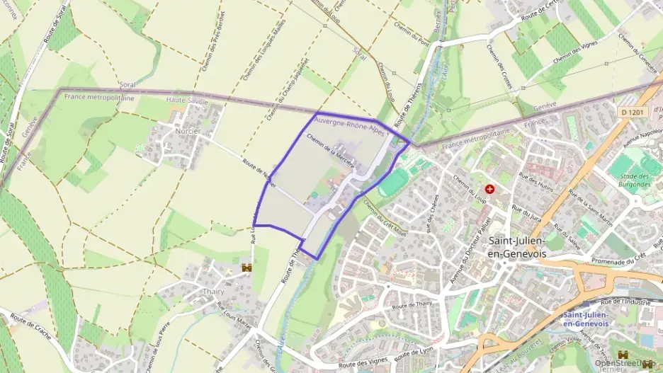 Appartement 72 m² trois pièces à vendre à Saint-Julien-en-Genevois Appartement 72 m² trois pièces à vendre à Saint-Julien-en-Genevois