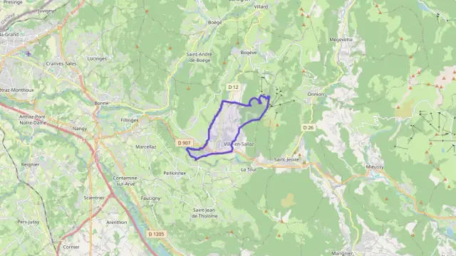 Appartement 28 m² une piece à vendre à Viuz-en-Sallaz