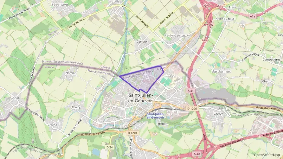 Appartement 71 m² deux pieces à vendre à Saint-Julien-en-Genevois Appartement 71 m² deux pieces à vendre à Saint-Julien-en-Genevois