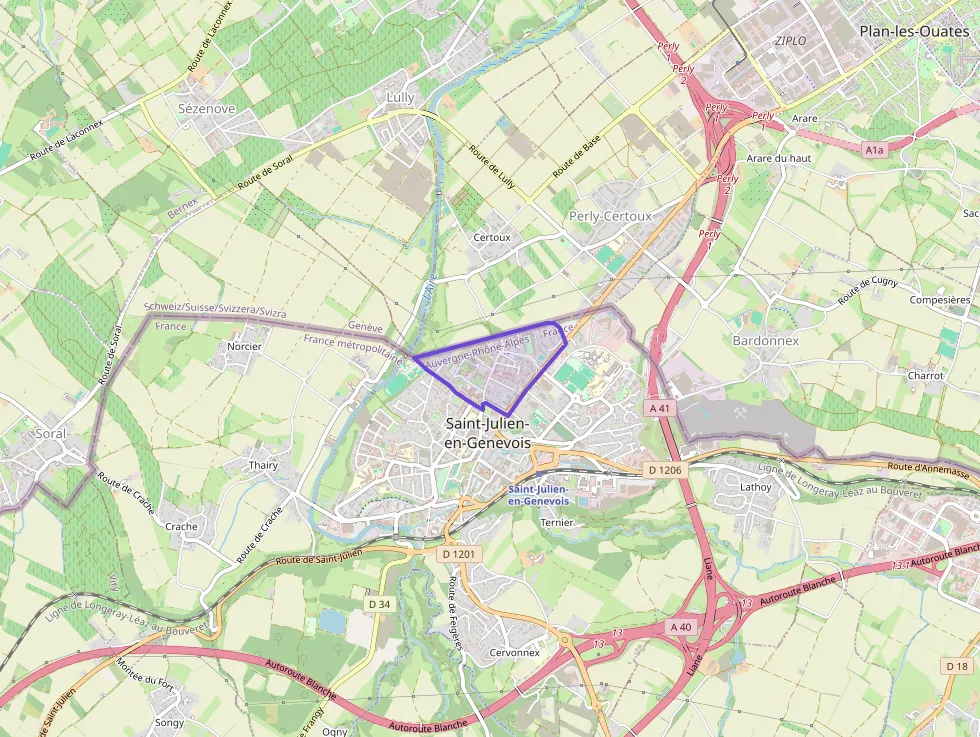 Appartement 50 m² deux pieces à vendre à Saint-Julien-en-Genevois