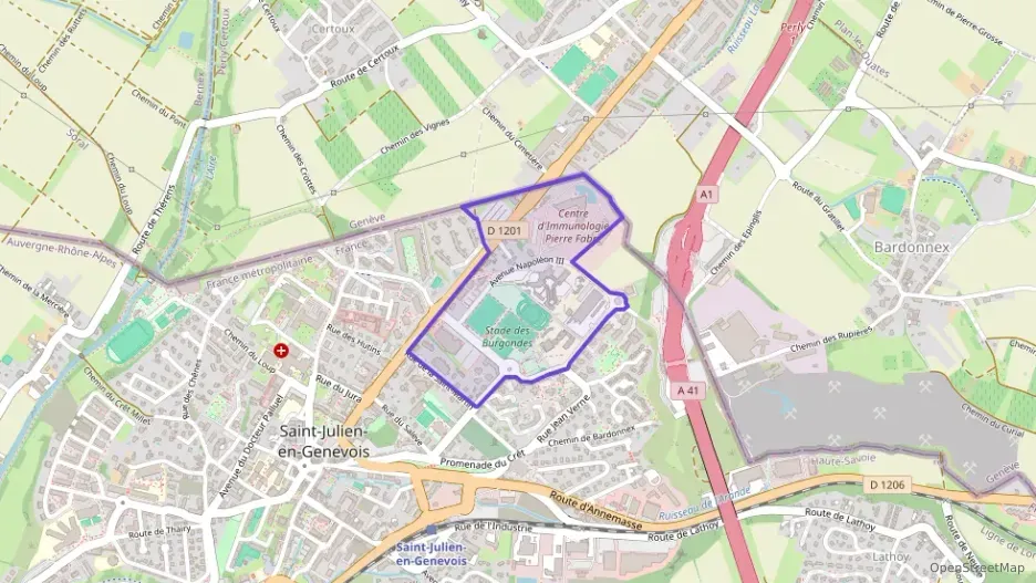 Appartement 72 m² trois pièces à vendre à Saint-Julien-en-Genevois Appartement 72 m² trois pièces à vendre à Saint-Julien-en-Genevois