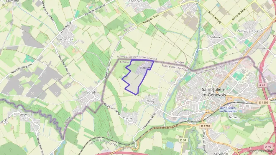 Appartement 75 m² deux pieces à vendre à Saint-Julien-en-Genevois