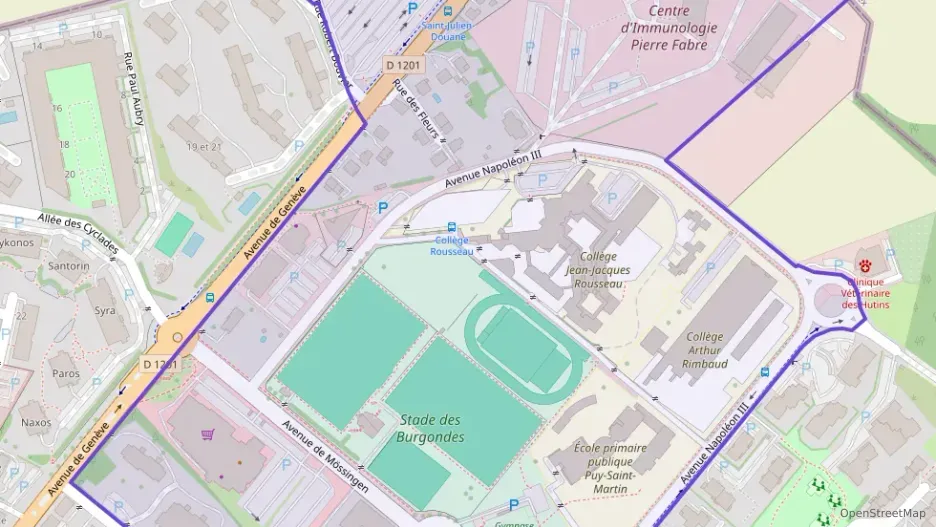 Appartement 55 m² trois pièces à vendre à Saint-Julien-en-Genevois Appartement 55 m² trois pièces à vendre à Saint-Julien-en-Genevois