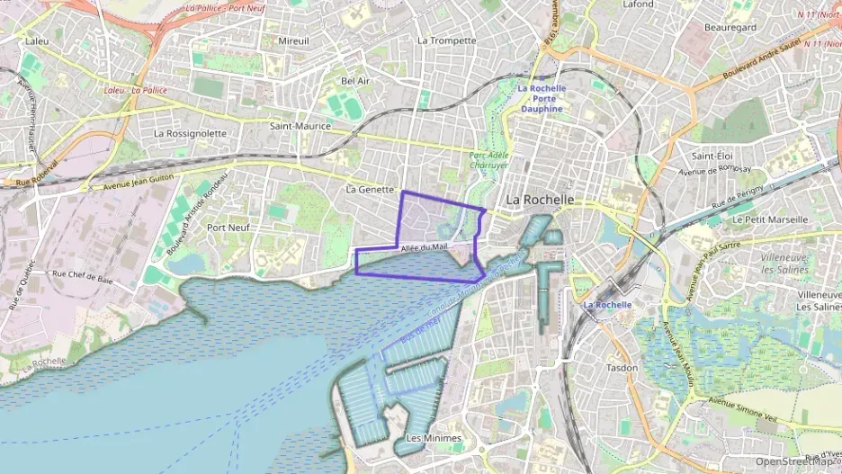 Appartement 89 m² quatre pièces à vendre à La Rochelle