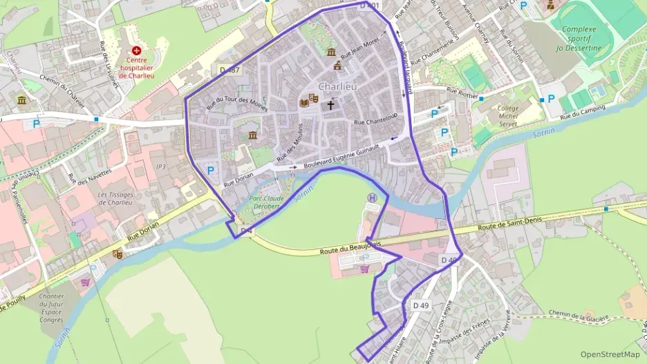 Appartement 80 m² trois pièces à vendre à Charlieu