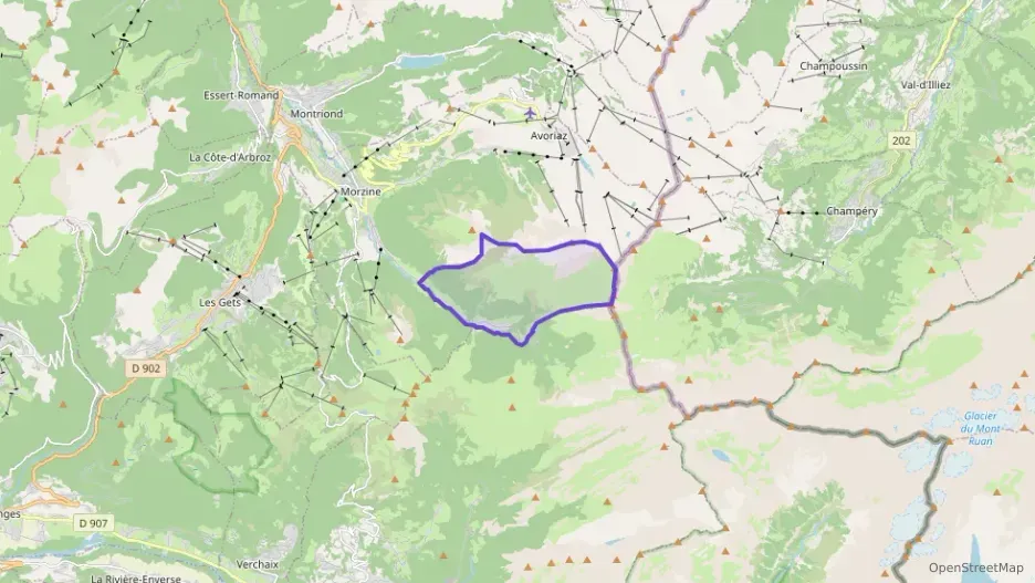 Appartement 112 m² cinq pièces à vendre à Morzine Appartement 112 m² cinq pièces à vendre à Morzine