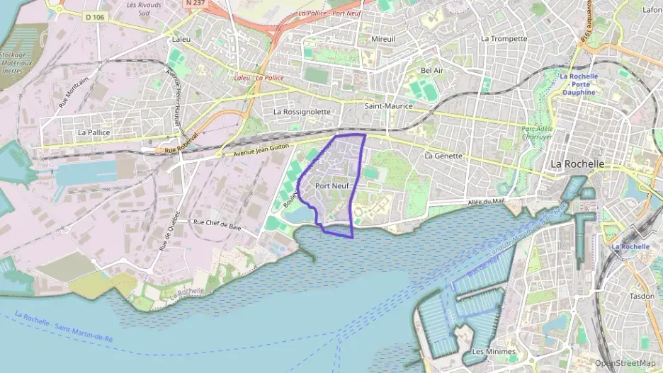 Appartement 64 m² trois pièces à vendre à La Rochelle
