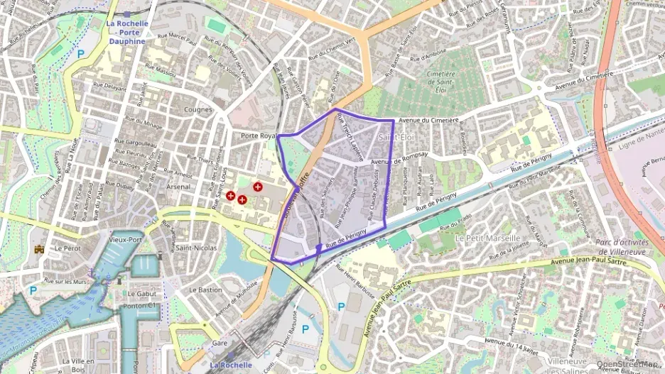 Appartement 95 m² quatre pièces à vendre à La Rochelle