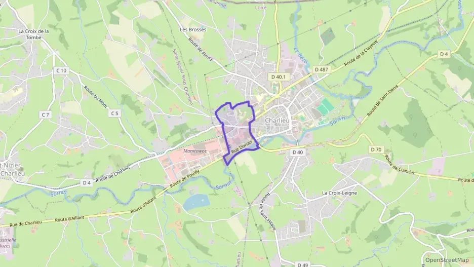 Appartement 160 m² quatre pièces à vendre à Charlieu