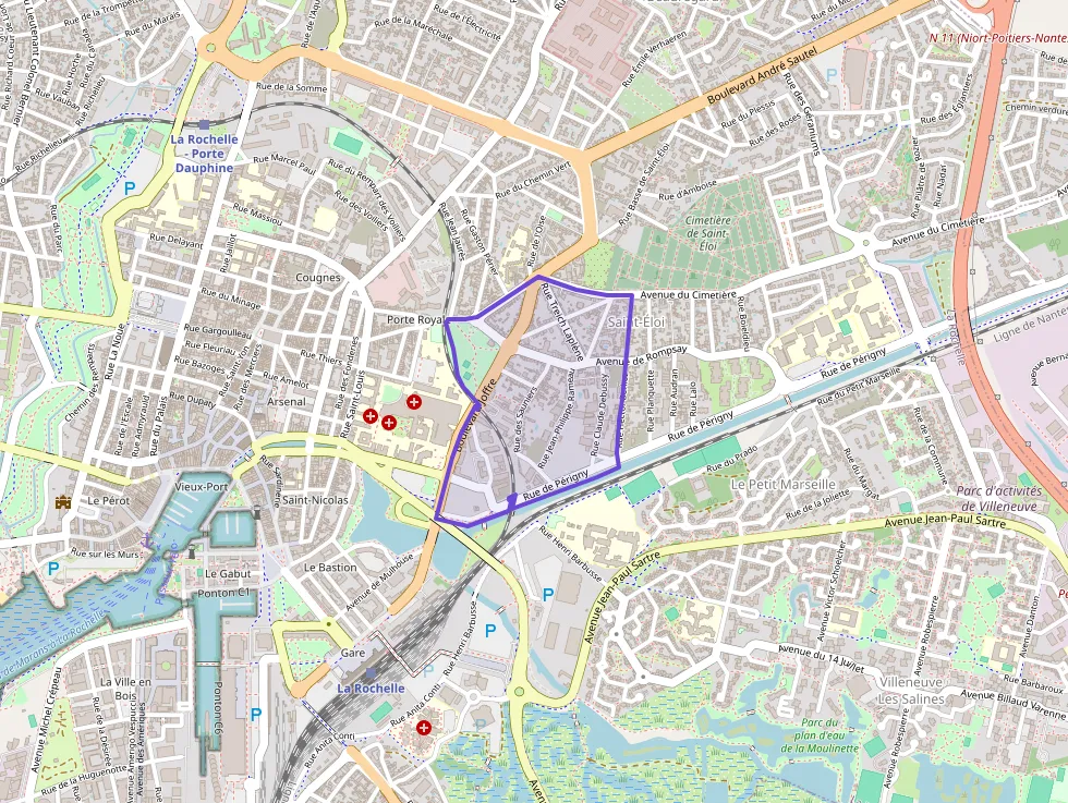 Appartement 40 m² trois pièces à vendre à La Rochelle