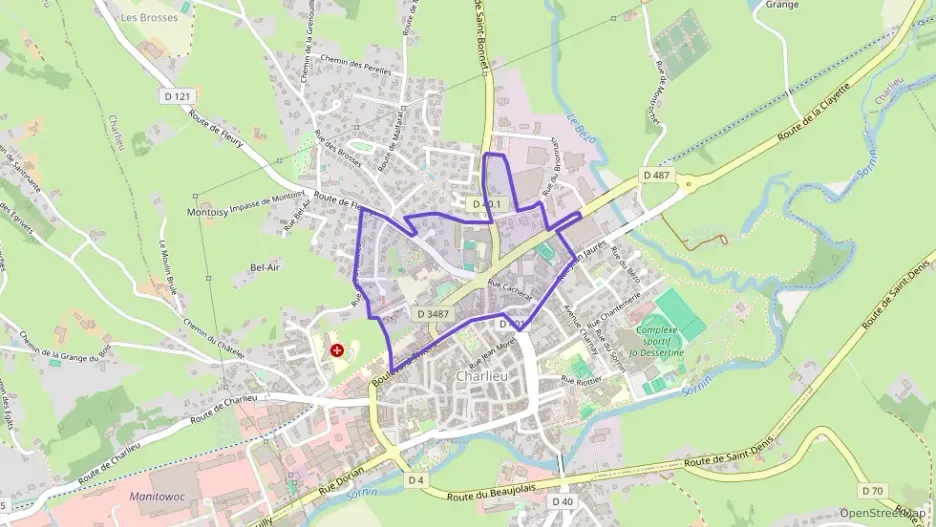 Appartement 98 m² quatre pièces à vendre à Charlieu Appartement 98 m² quatre pièces à vendre à Charlieu