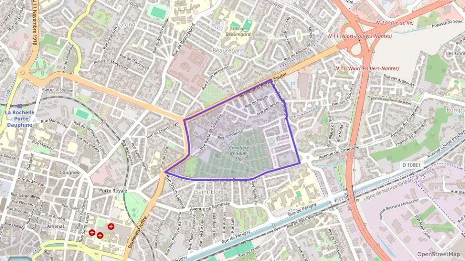 Appartement 45 m² deux pieces à vendre à La Rochelle