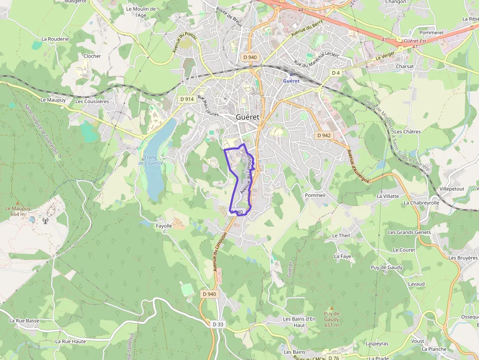 Appartement 41 m² deux pieces à vendre à Guéret