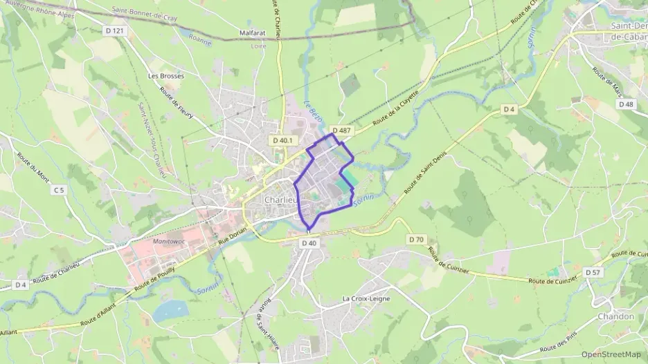 Appartement 108 m² cinq pièces à vendre à Charlieu