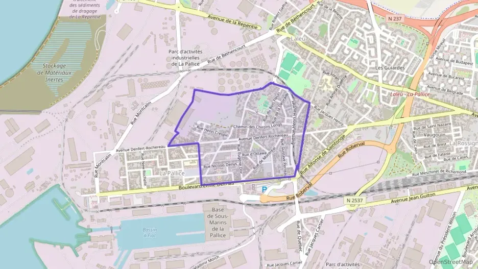 Appartement 45 m² deux pieces à vendre à La Rochelle