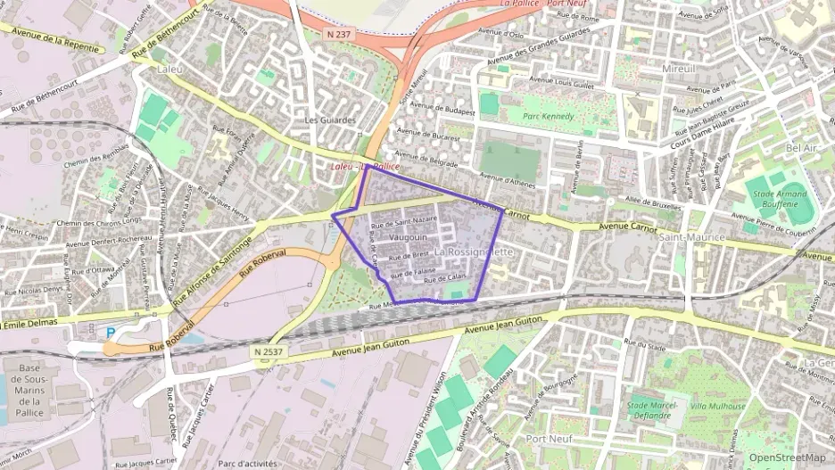 Appartement 44 m² deux pieces à vendre à La Rochelle