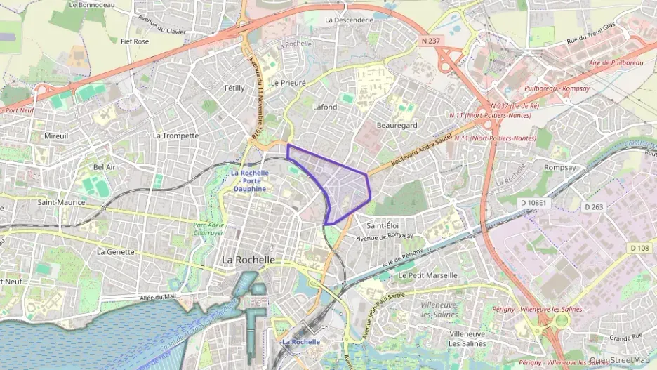 Appartement 26 m² une piece à vendre à La Rochelle