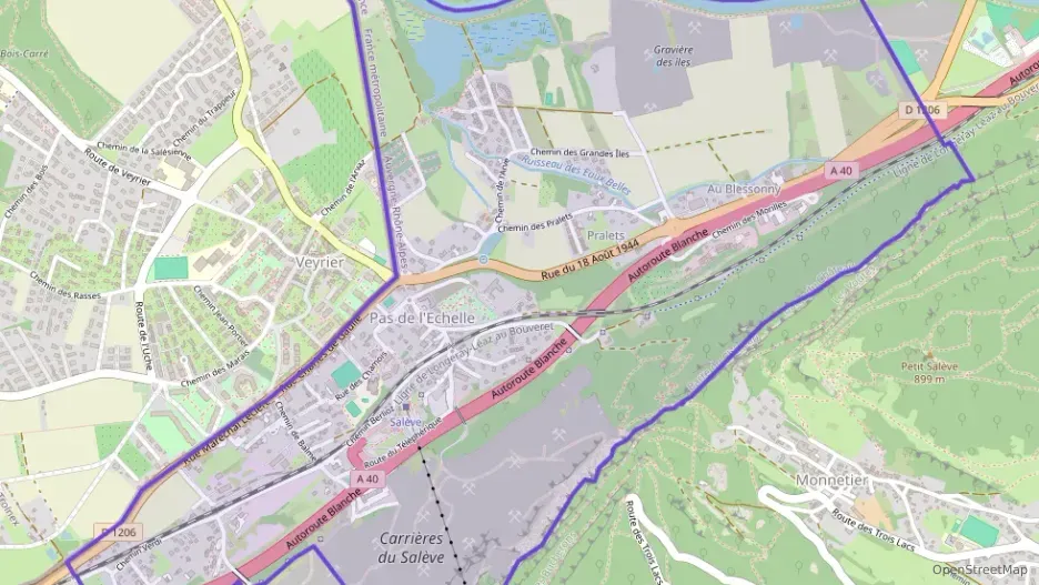 Appartement 54 m² trois pièces à vendre à Étrembières Appartement 54 m² trois pièces à vendre à Étrembières