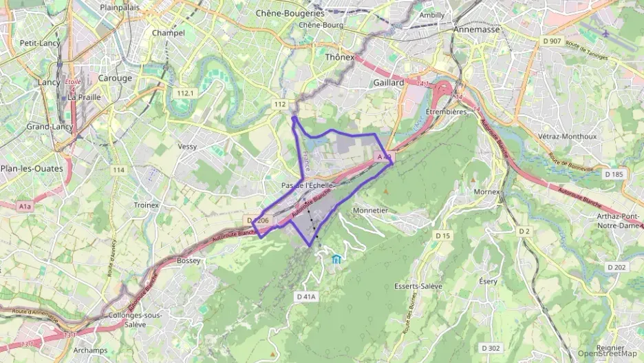 Appartement 54 m² trois pièces à vendre à Étrembières Appartement 54 m² trois pièces à vendre à Étrembières