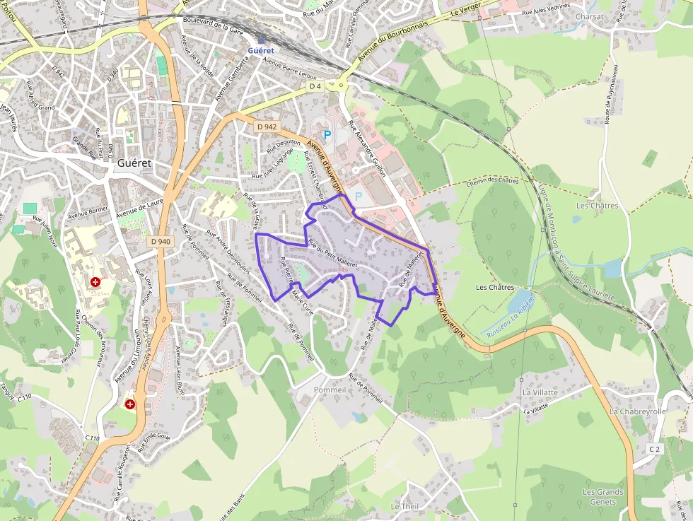 Appartement 60 m² deux pieces à vendre à Guéret