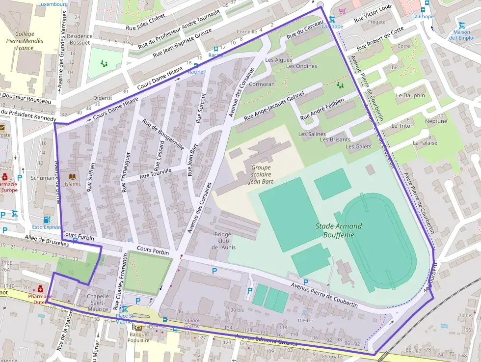 Appartement 58 m² trois pièces à vendre à La Rochelle