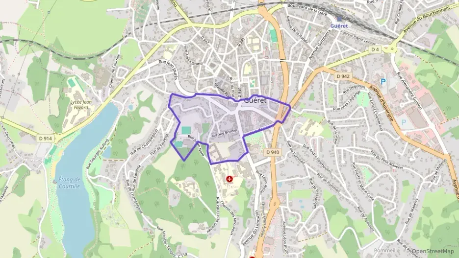 Appartement 99 m² cinq pièces à vendre à Guéret Appartement 99 m² cinq pièces à vendre à Guéret