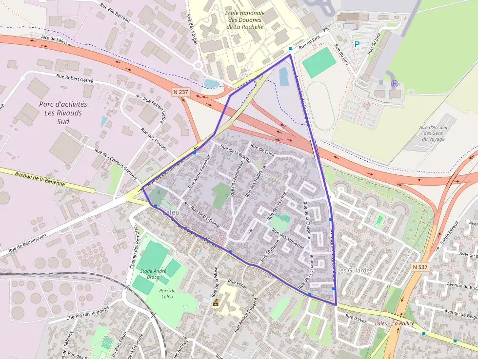 Appartement 45 m² trois pièces à vendre à La Rochelle