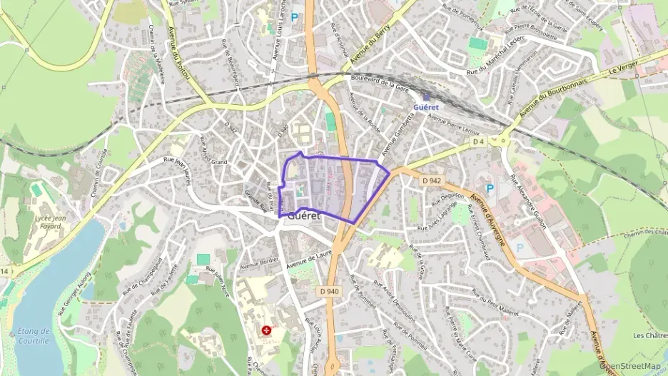 Appartement 101 m² cinq pièces à vendre à Guéret Appartement 101 m² cinq pièces à vendre à Guéret