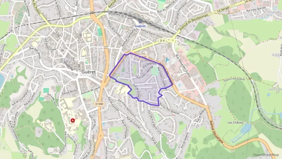 Appartement 66 m² trois pièces à vendre à Guéret